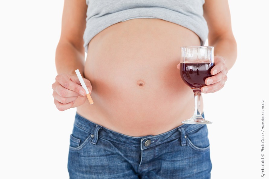Alkohol und Nikotin in der Schwangerschaft